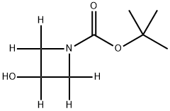 tert-butyl 3-hydroxyazetidine-1-carboxylate-2,2,3,4,4-d5,2294948-97-1,结构式