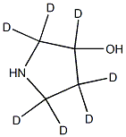 pyrrolidin-2,2,3,4,4,5,5-d7-3-ol Structure