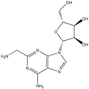 2-Aminomethyl adenosine,2305415-79-4,结构式