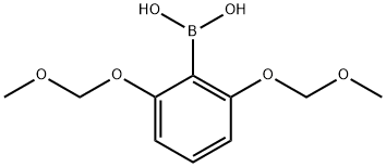 Boronic acid, B-[2,6-bis(methoxymethoxy)phenyl]- 化学構造式