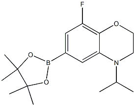 2370912-00-6 8-氟-4-异丙基-6-(4,4,5,5-四甲基-1,3,2-二氧杂硼烷-2-基)-3,4-二氢-2H-苯并[B][1,4]噁嗪