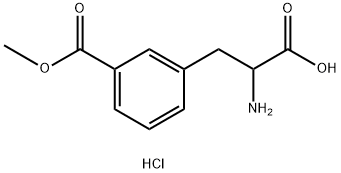 3-(2-Amino-2-carboxy-ethyl)-benzoic acid methyl ester hydrochloride,2376143-22-3,结构式