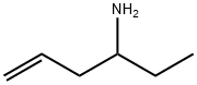 HEX-5-EN-3-AMINE 化学構造式