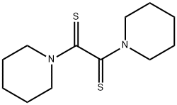 Piperidine, 1,1'-(1,2-dithioxo-1,2-ethanediyl)bis- Structure