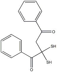 2-[(2-oxo-2-phenylethyl)disulfanyl]-1-phenylethan-1-one Structure