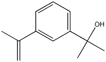 alpha,alpha-Dimethyl-3-isopropenylbenzenemethanol 化学構造式