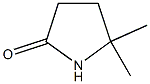 5,5-dimethyl-2-pyrrolidone 结构式