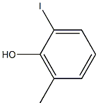 2-ヨード-6-メチルフェノール 化学構造式