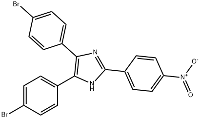 25206-02-4 4,5-bis(4-bromophenyl)-2-{4-nitrophenyl}-1H-imidazole