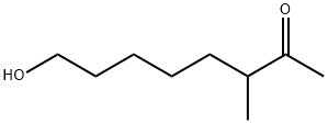 2-Octanone, 8-hydroxy-3-methyl- Struktur