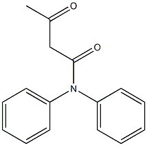 3-oxo-N,N-diphenylbutanamide,2540-31-0,结构式