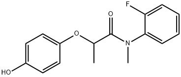 Propanamide, N-(2-fluorophenyl)-2-(4-hydroxyphenoxy)-N-methyl-|Propanamide, N-(2-fluorophenyl)-2-(4-hydroxyphenoxy)-N-methyl-