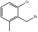 Benzene, 2-(bromomethyl)-1-chloro-3-methyl- Struktur