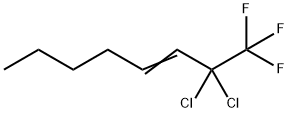2,2-DICHLORO-1,1,1-TRIFLUOROOCT-3-ENE,261503-33-7,结构式