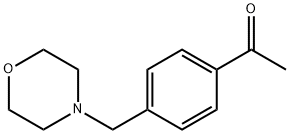 1-(4-(Morpholinomethyl)phenyl)ethanone Struktur