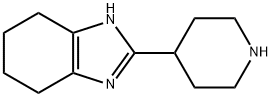 2-(piperidin-4-yl)-4,5,6,7-tetrahydro-1H-1,3-benzodiazole Struktur