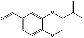 4-methoxy-3-[(2-methylprop-2-en-1-yl)oxy]benzaldehyde Structure