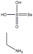 2-aminoethaneselenosulfuric acid 化学構造式