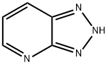 2H-[1,2,3]三唑并[4,5-B]吡啶 结构式