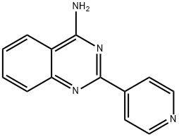 4-Amino-2-(4-pyridyl)quinazoline Structure