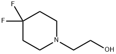 2-(4,4-DIFLUOROPIPERIDIN-1-YL)ETHAN-1-OL Struktur