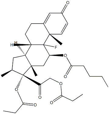 戊酸倍他米松EP杂质I, 2802-10-0, 结构式