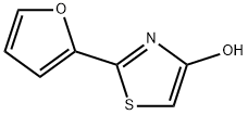 2-(2-Furyl)-4-hydroxythiazole 结构式