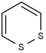 1,2-Dithiin Struktur