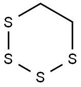 1,2,3,4-TETRATHIANE 化学構造式