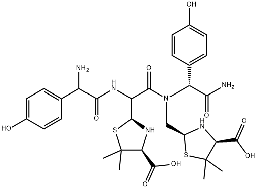 Amoxicillin  Impurity 3 Struktur