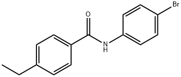 N-(4-bromophenyl)-4-ethylbenzamide,300670-74-0,结构式