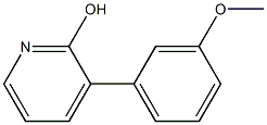 2-Hydroxy-3-(3-methoxyphenyl)pyridine Structure