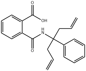 2-{[(1-allyl-1-phenyl-3-butenyl)amino]carbonyl}benzoic acid Struktur