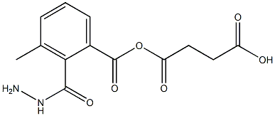4-[2-(3-methylbenzoyl)hydrazino]-4-oxobutanoic acid,304481-82-1,结构式
