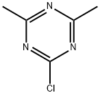 1,3,5-Triazine, 2-chloro-4,6-dimethyl-, 30894-84-9, 结构式