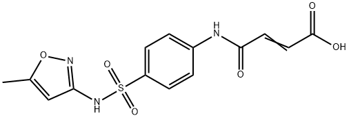 314282-26-3 (E)-4-(4-{[(5-methyl-3-isoxazolyl)amino]sulfonyl}anilino)-4-oxo-2-butenoic acid