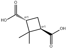 3211-59-4 trans-2,2-dimethylcyclobutane-1,3-dicarboxylic acid