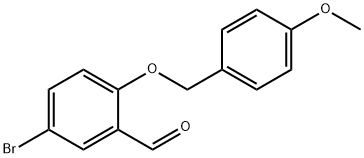 3-bromo-6-((4-methoxybenzyl)oxy)benzaldehyde