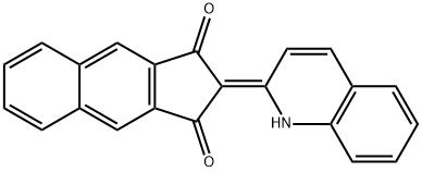 2-(2-(1H)-quinolinylidene)-1H-Benz[f]indene-1,3(2H)-dione Structure