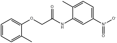 327059-11-0 N-(2-methyl-5-nitrophenyl)-2-(2-methylphenoxy)acetamide