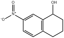 1-Naphthalenol, 1,2,3,4-tetrahydro-7-nitro- Structure