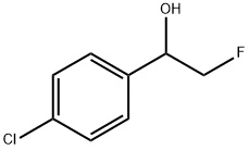 1-(4-chlorophenyl)-2-fluoroethanol 化学構造式