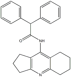 N-(2,3,5,6,7,8-hexahydro-1H-cyclopenta[b]quinolin-9-yl)-2,2-diphenylacetamide|