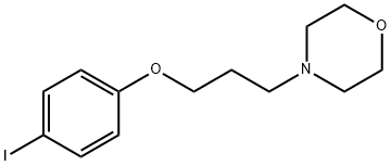 4-(3-(4-碘苯氧基)丙基)吗啉, 331978-37-1, 结构式