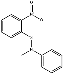Benzenesulfenamide, N-methyl-2-nitro-N-phenyl- Structure