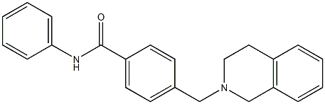 333358-13-7 4-(3,4-dihydro-2(1H)-isoquinolinylmethyl)-N-phenylbenzamide