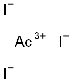 Actinium triiodide Structure