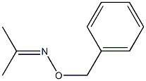 2-Propanone, O-(phenylmethyl)oxime Struktur