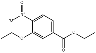 3-乙氧基-4-硝基苯甲酸乙酯,342044-63-7,结构式