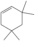 3,3,5,5-Tetramethylcyclohexene Struktur